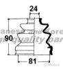 ASHUKI 0864-3005 Bellow Set, drive shaft